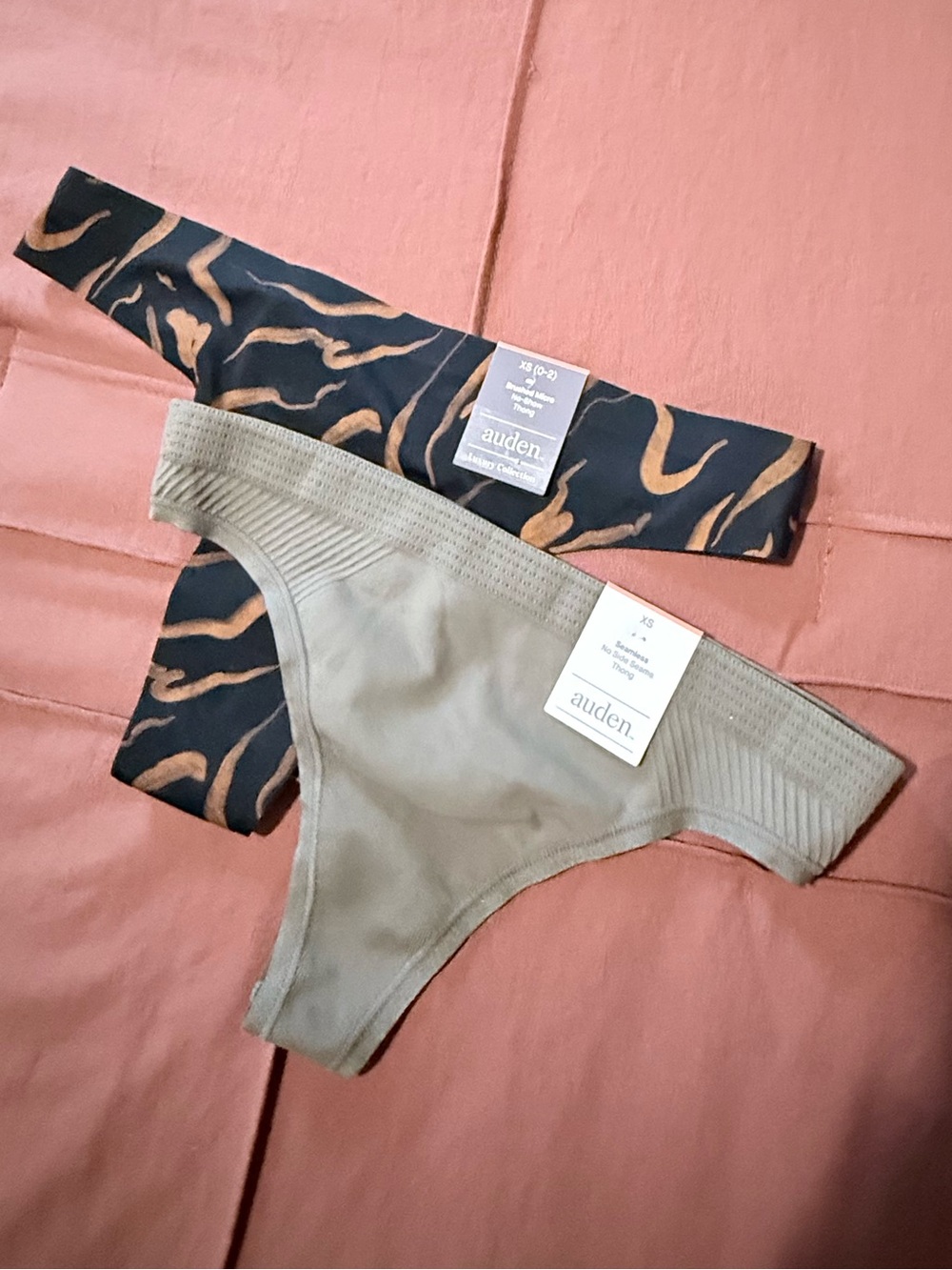 NWT 2 Auden Thong Style Panties.
